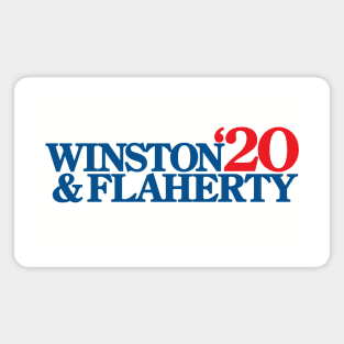 Winston & Flaherty 2020 (Spin City) Magnet